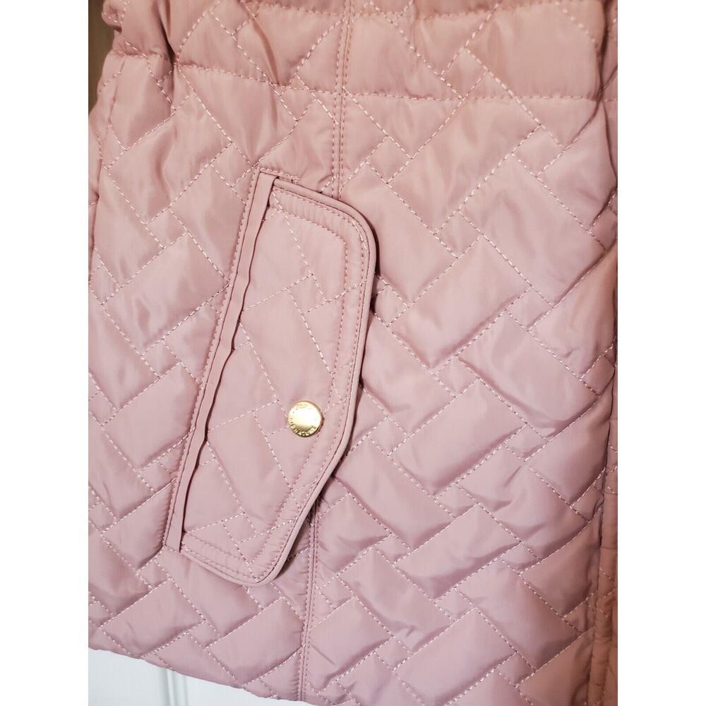 Cole Haan Blush Pink Quilted Jacket Coat NWT, Size XS - Picture 6 of 14